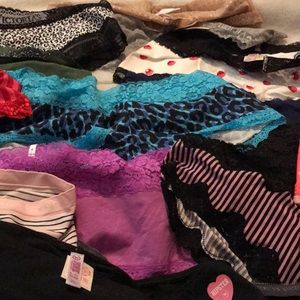 20 NWT V.S. panties varying styles S Lg